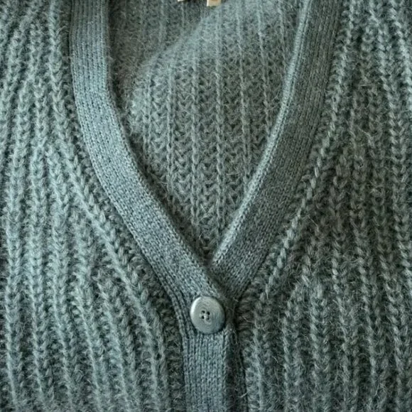 Sezane * Achille Cardigan * Sauge (Sage) * Size XS - Picture 3 of 8